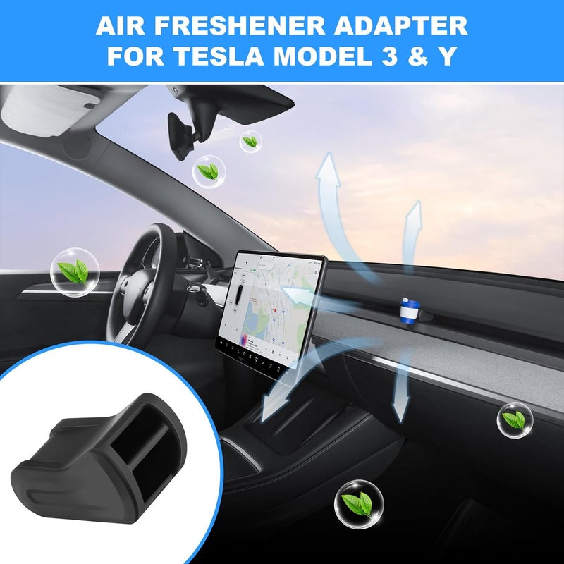 KUNIST Air Freshener Adapter for Tesla Model 3 & Y - Image 2