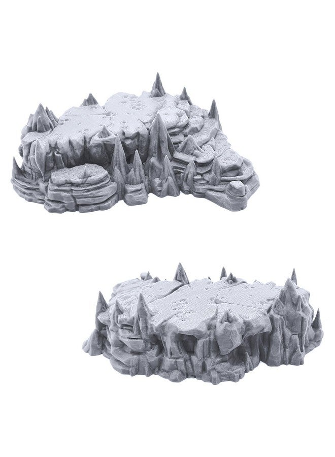 EnderToys Raised Caverns by Printable Scenery, 3D Printed Tabletop RPG Scenery and Wargame Terrain 28mm Miniatures - Image 5