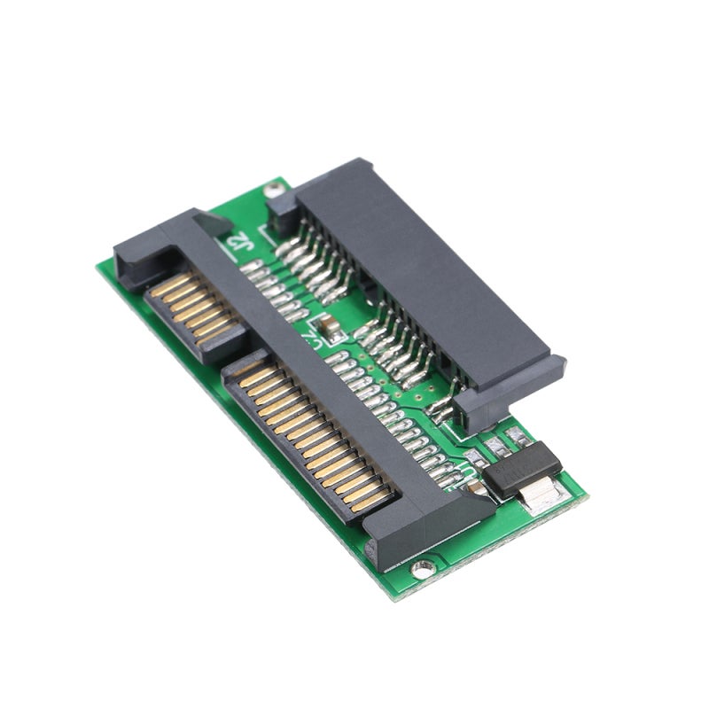 1.8in Micro SATA to SATA 2.5 SSD Hard Drive Disk Adapter Card for Laptop Computer Converter Card with Built-in IC Chip - Image 1