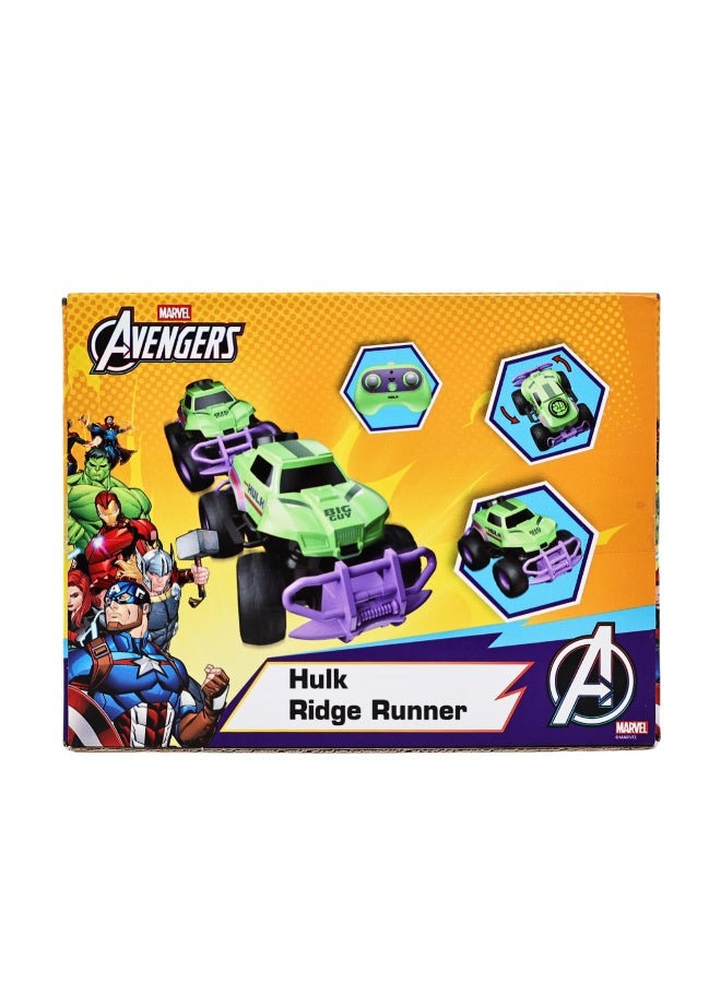 Marvel Hulk Ridge Runner | 2.4 GHz Frequency | R/C Remote Control | Full Function | Age 3+ - Image 2