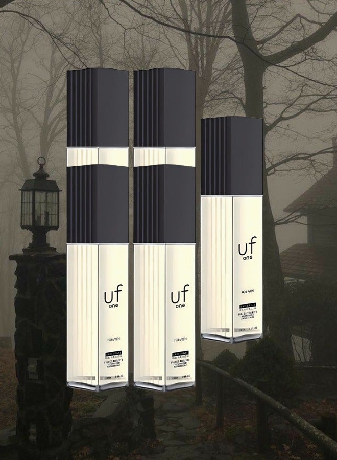 يونيفرسال 5 قطع عطر يو اف وان للرجال 100 مل - Image 1