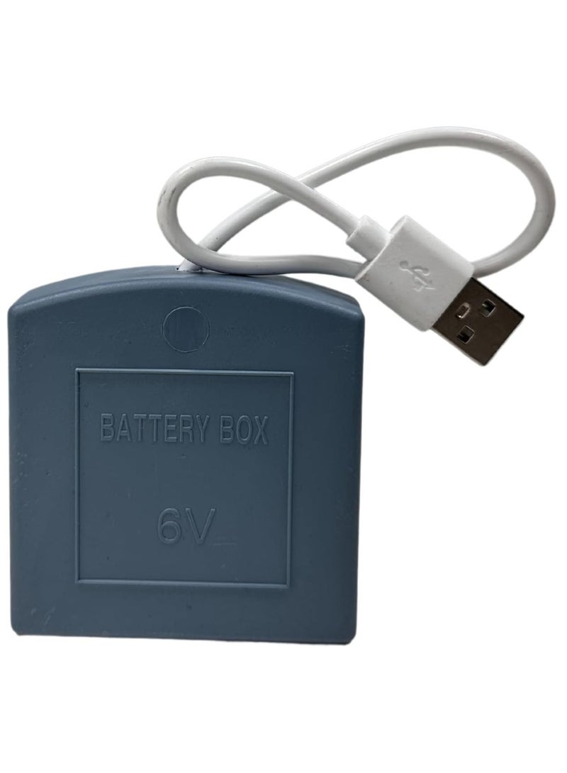 Rubik USB External Battery Box Enclsoure, 6V Backup Power Source for Selected Safe Box Models Only  - Image 1