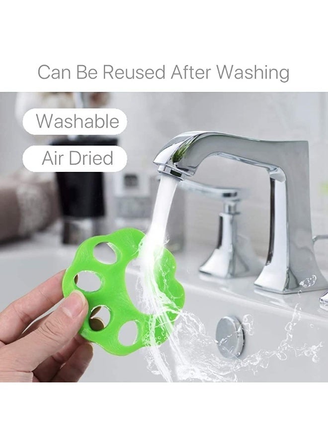 SAFENHAND Laundry Lint Catcher for Bedding/Clothes, Reusable Pet Hair Remover for Washing Machine and Dryer, Dog Cat Hair Catcher for Removing Link/Hair - Image 2