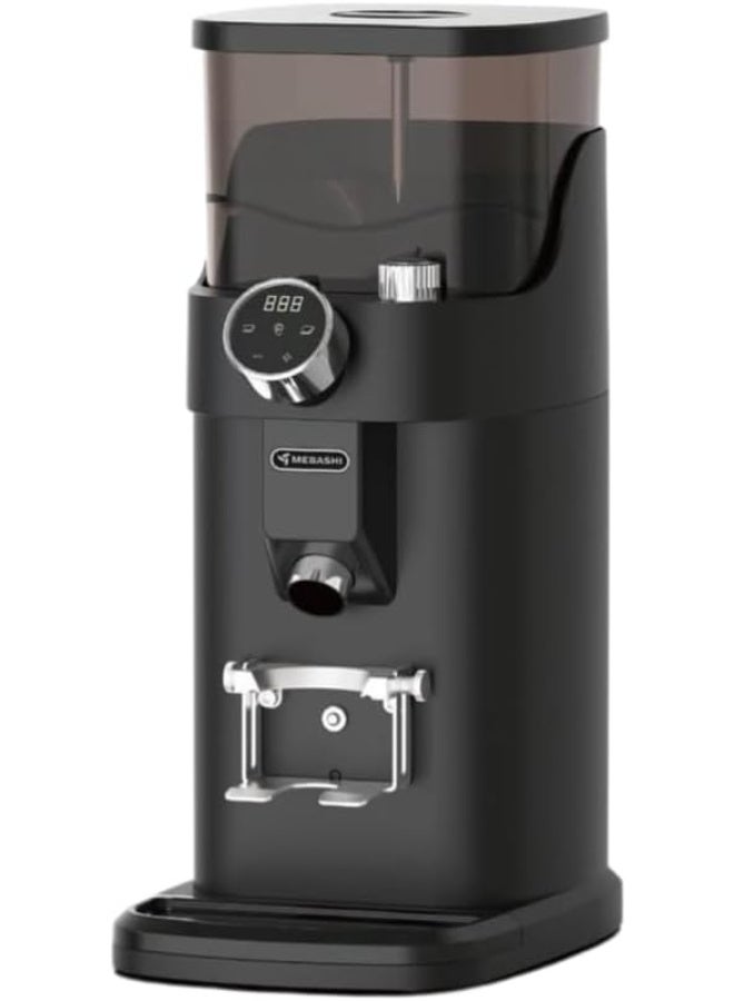 MEBASHI Digital Coffee Grinder with Touch Screen, 1.2 kg Hopper, 64mm Stainless Steel Blade, (ME-CG2304), 450W, Black - Image 1
