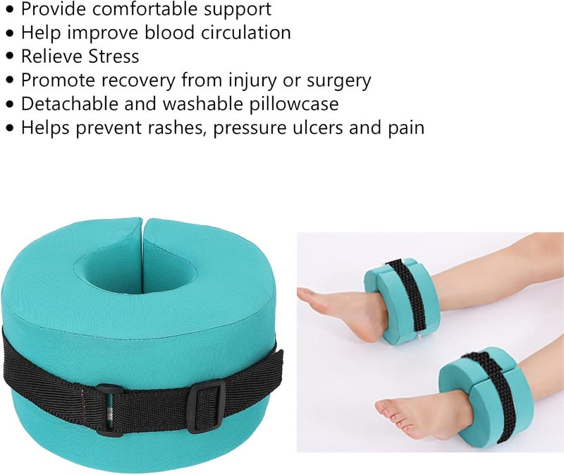 klarako Foot Elevation Pillow, Foot Support Pillow Heel Protectors Foot Cushion, Upgrade Supports Leg Pillow Ankle Protector Bed Sore Pads Cushion Foot Rest Pillow Supports for Sleeping - Image 3