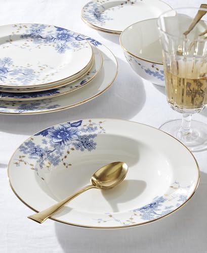 Lenox Garden Grove Rimmed Bowl, Pasta/Soup, White, 12 ounces - Image 3