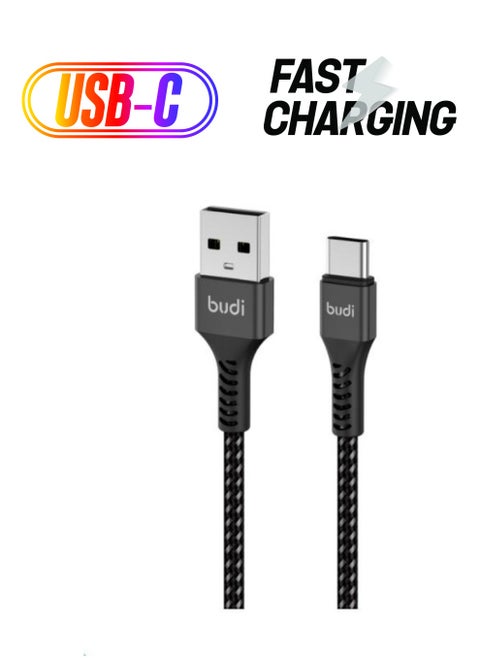 budi USB to Type C Fast Charging Cable