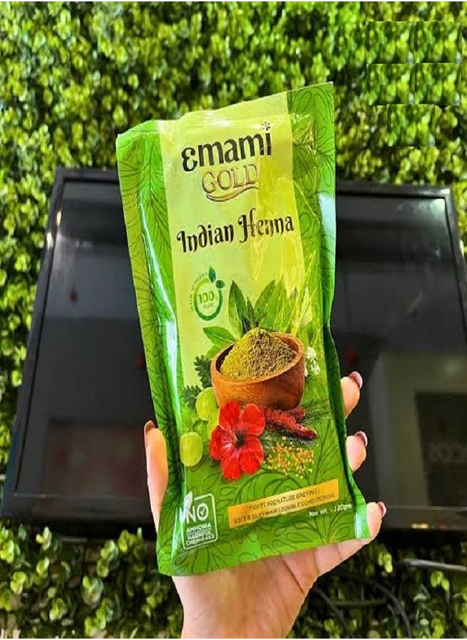 emami - Emami Gold Indian Henna 120 gm - Image 1