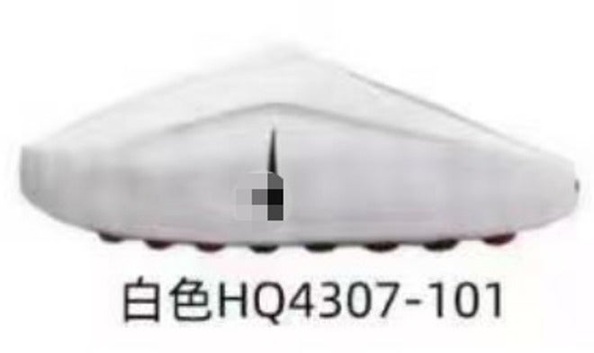 Mind001 Slip-On Closed-Toe Massage Slippers for Men and Women, Comfortable Cushioned Training Slippers, Breathable Hollow Design, Indoor Outdoor Unisex Slides