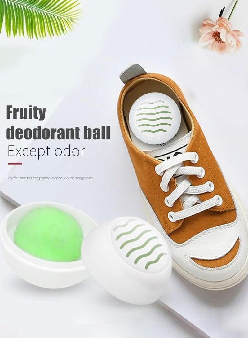 18 Shoe Deodorizing Balls Set, Portable Deodorizing Balls Indoor Long Lasting Deodorizing Fresh, Shoe & Sock Sweat Odor Eliminator Cabinet/Closet Freshener Home Deodorizing Supplies  - Image 2