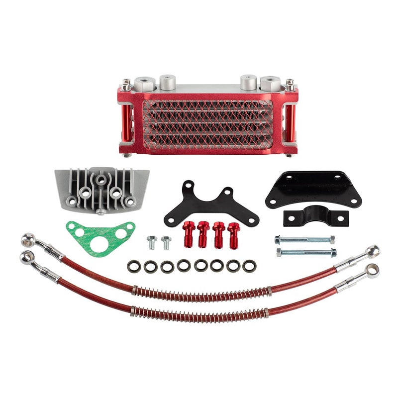 مبرد زيت محرك دراجة نارية عالمي 125cc 140cc دراجة ترابية دراجة بيت دراجة قرد دراجة DAX دراجة جيب ATV استخدام مجموعة مبرد الزيت