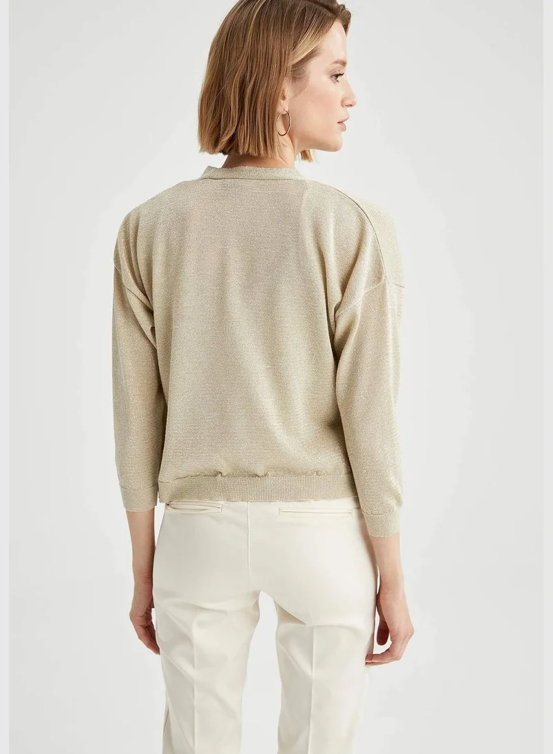 DeFacto Woman Tricot Regular Fit Regular Cardigan