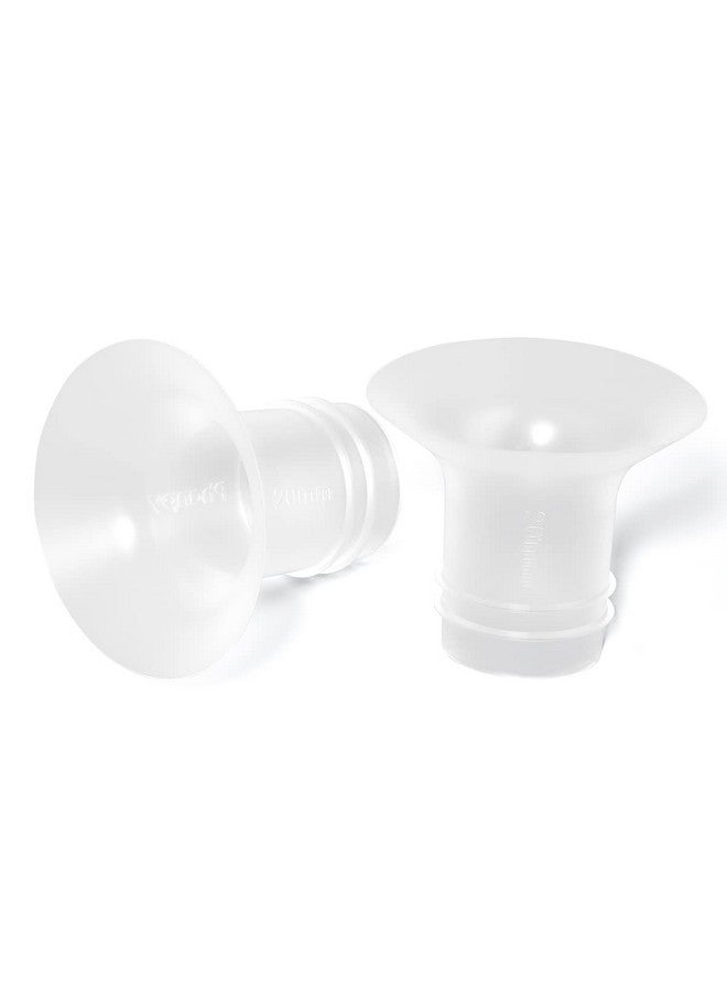 Phanpy 20mm Flange Insert Compatible with Phanpy E-Shine New Cup/E-Joy S2 Breast Pump. Original Phanpy Breast Pump Replacement Accessories(2 Counts) - Image 1