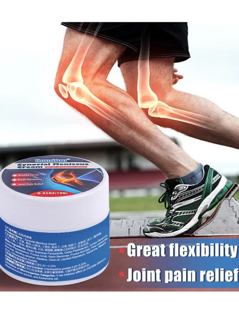 سوميفون مرهم لتخفيف آلام مفاصل الركبة - جل بارد لالتهاب غمد وتر اليد والقدم، كريم علاج المفاصل والعظام، مرهم تخفيف سريع لآلام العضلات والمفاصل، كريم مهدئ للمفاصل، إصلاح الأوتار التالفة، تخفيف الألم - Image 2