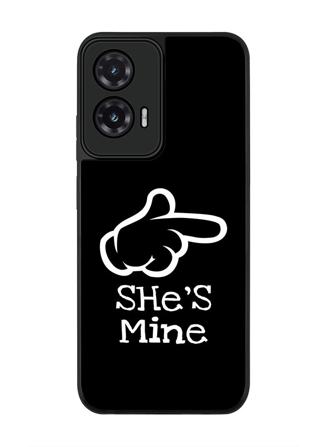 Stylizedd For Motorola Moto G35 Case,Slim fit Camera Protection, Shockproof Thin Phone cover  - She's mine