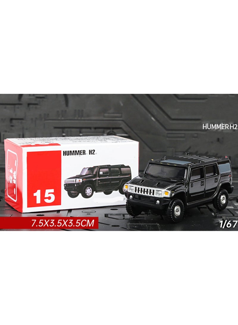 1:67 هامر H2 نموذج سيارة محاكاة - Image 1