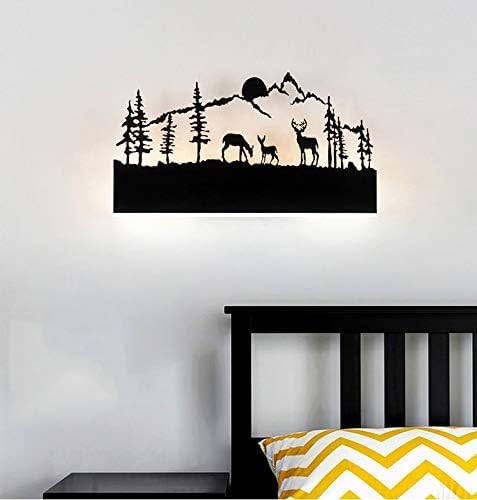 Lyse Decor Mountain Scene Modern LED Wall Light for Living Room Decoration, Wall Lamps for Bedroom, Led Wall Lamp for Office and Cafe Wall Lights (Warm, Natural and Cool) - Image 4