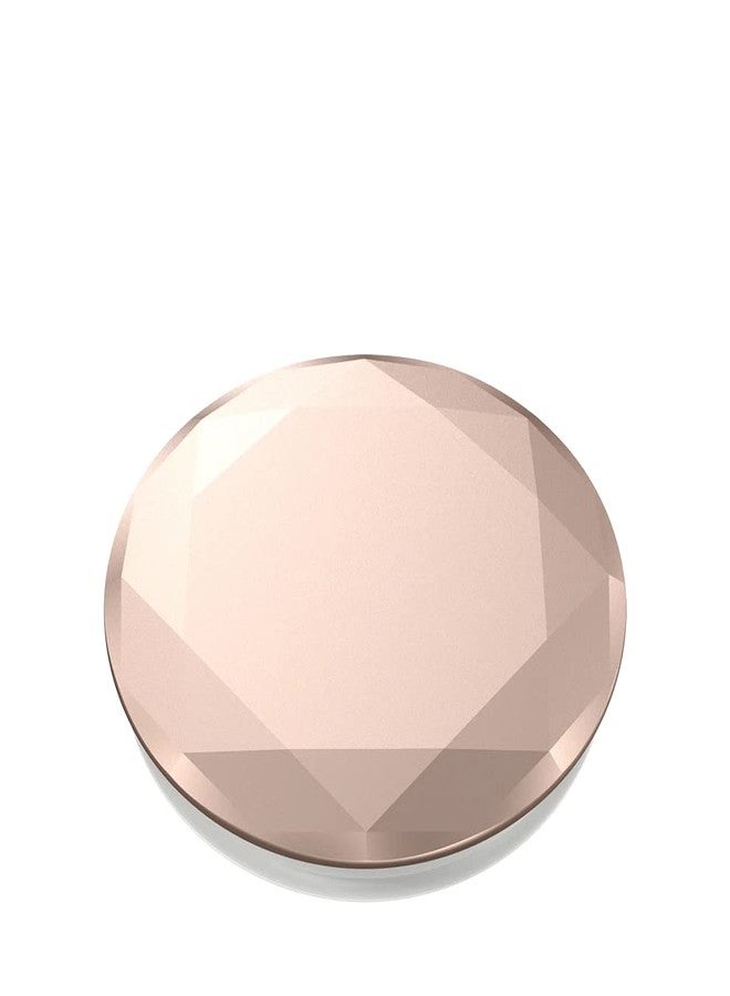PopSockets Phone Grip with Expanding Kickstand, Adhesive Grip - Metallic Diamond Rose Gold - Image 3