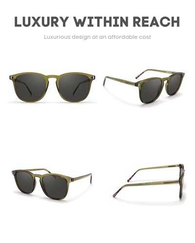 PRIVEL XXL Size Extra Large 159MM Polarized Square Round Sunglasses Big Wide Heads Men UV400 Protection Glasses (PMX015P-2) - Image 4