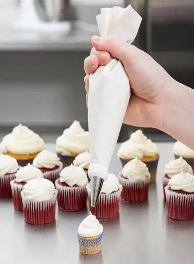 WenTigDY 4pcs 1M Cake Piping Tips, Cake Decorating Kit,Baking Supplies,Piping Tips,Piping Bags And Tips Set,Frosting Piping Kit,for Cookie Cup cake - Image 4