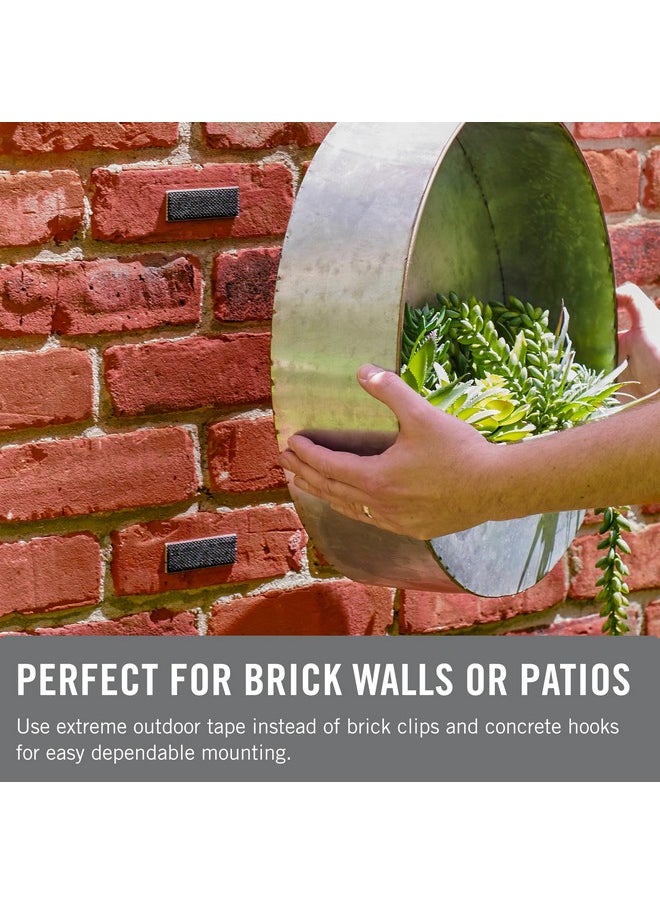 VELCRO Brand Extreme Outdoor Double Sided Mounting Tape | Holds Up To 15 Pounds On Brick Or Other Rough Surfaces | Uv And Weather Resistant | 14Ft Heavy Duty Roll  - Image 3