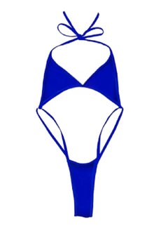 MANIKAN Women's Set with Bra and Neck Strap Featuring Connected Straps from Top to Bottom one piece 
