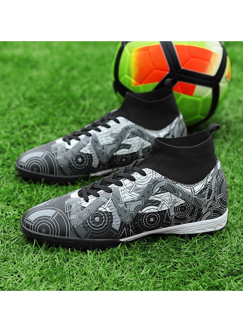 SKT Shiketro Novel Football Shoes Non-Slip Short Spikes Fashionable Running Shoes - Image 4