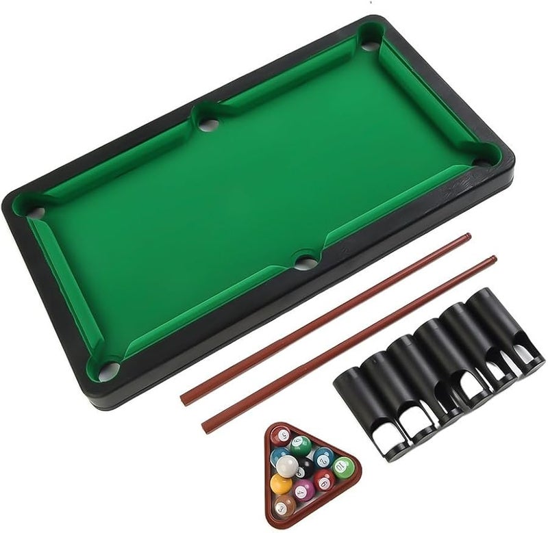 لعبة طاولة بلياردو محمولة مدمجة لعبة تفاعلية لتخفيف التوتر لجميع الأعمار لون L - Image 2
