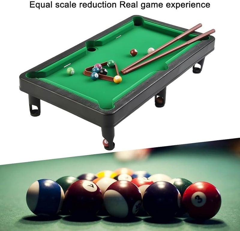 لعبة طاولة بلياردو محمولة مدمجة لعبة تفاعلية لتخفيف التوتر لجميع الأعمار لون L - Image 4