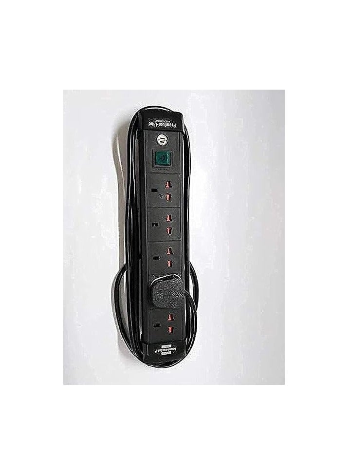 general German electricity strip, 5 eyes