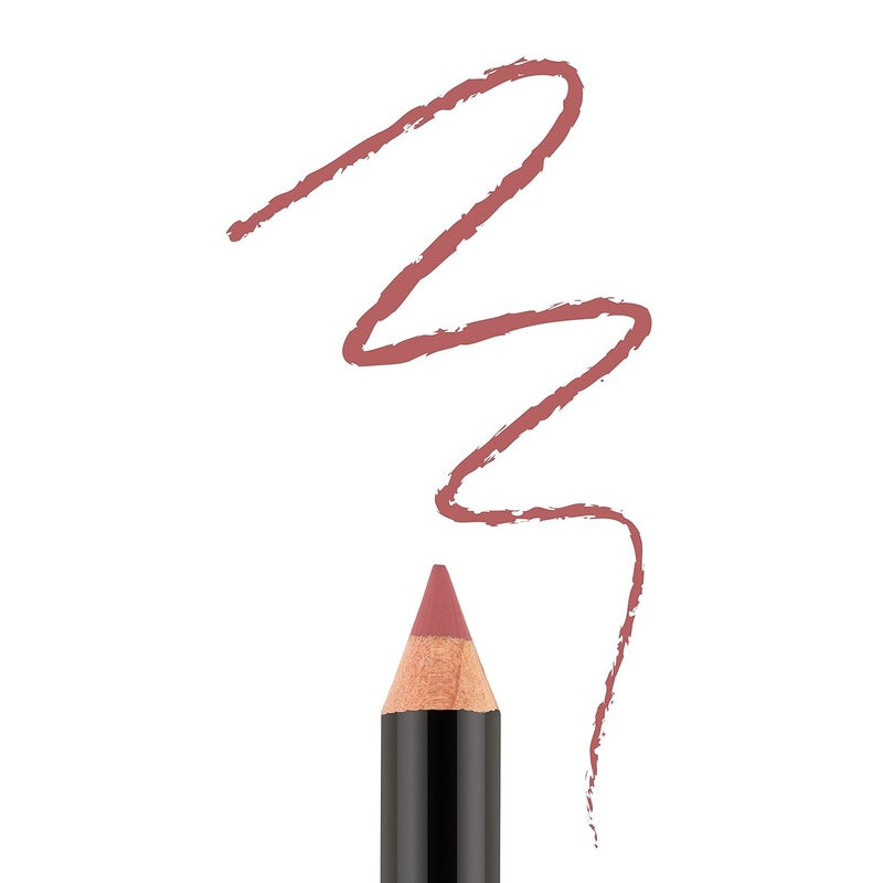 BODYOGRAPHYCream Lip Pencil Heatherberry Rose Nude Waterproof  PigmentRich Salon Makeup w Coconut Oil Vitamin E  GlutenFree CrueltyFree ParabenFree