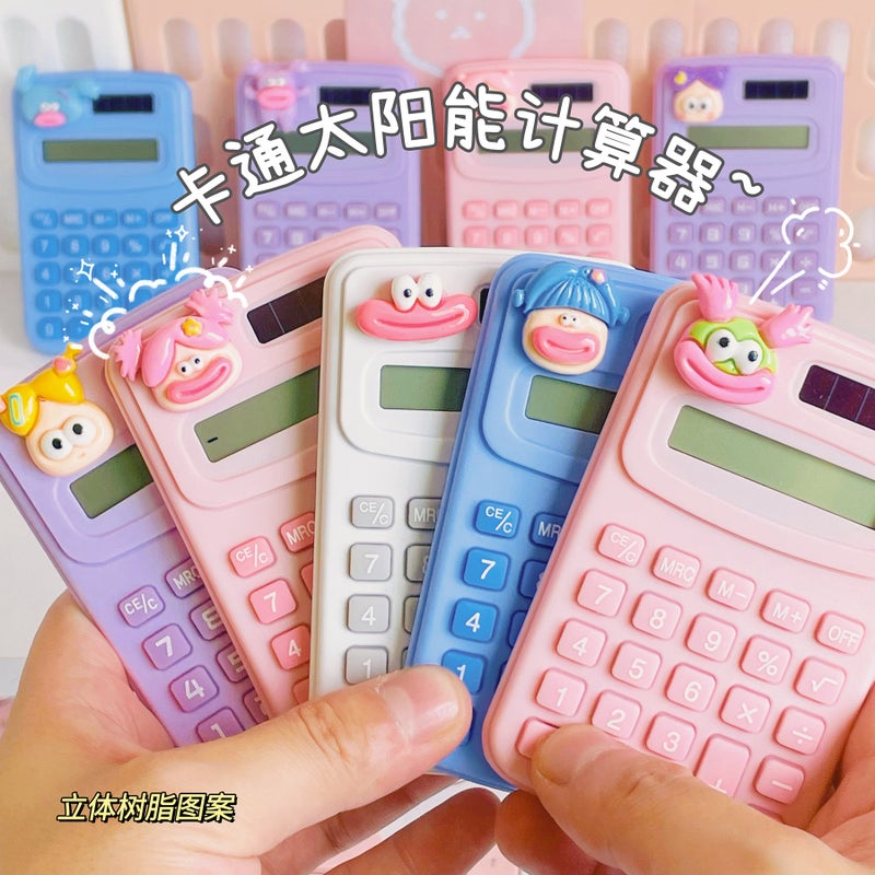 Calculator Cartoon Cute Mini Office Primary School Exam Multifunctional Portable Small Portable Computer - Image 4