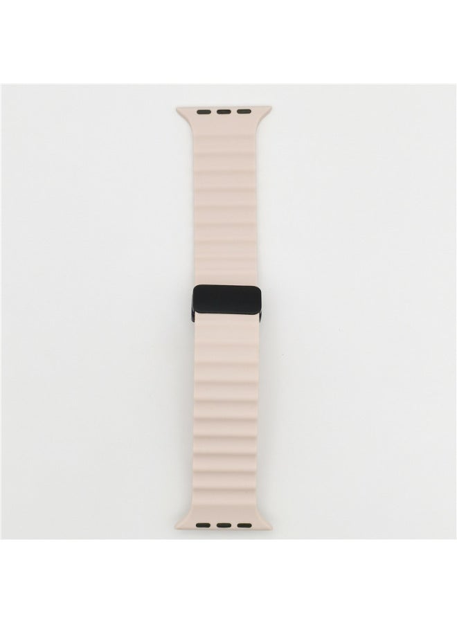Suitable For Apple Iwatch10ultra Ocean Folding Silicone Strap Generation 6789se2 Summer Sports Strap 