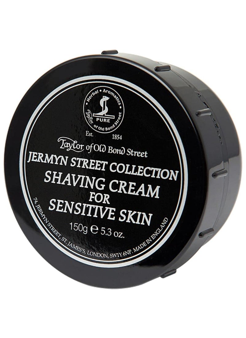 Taylor of Old Bond Street Taylor of Old Bond Street Jermyn Street Luxury Shaving Cream for Sensitive Skin 53Ounce 01014 