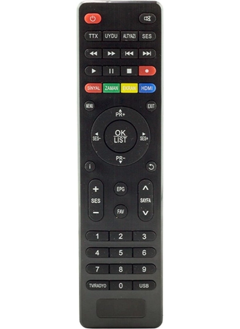 Sunny AT-16024 Fhd Pvr Slim Hd Satellite Remote 