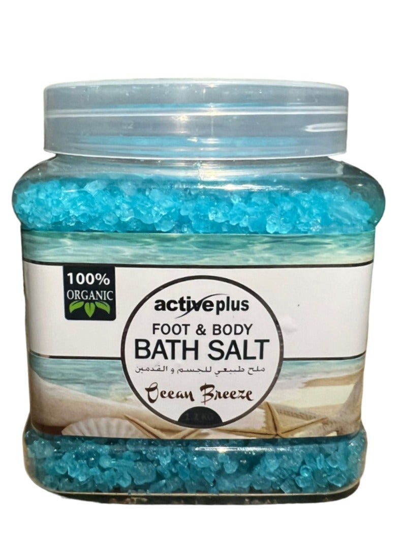 Foot and Body Bath salt Ocean Breeze