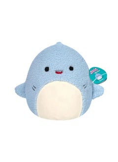 SQUISHMALLOW SQUISHMALLOWS FUZZAMALLOWS BLUE SHARK DAVIE PLUSH TOY 30 cm  - Image 1