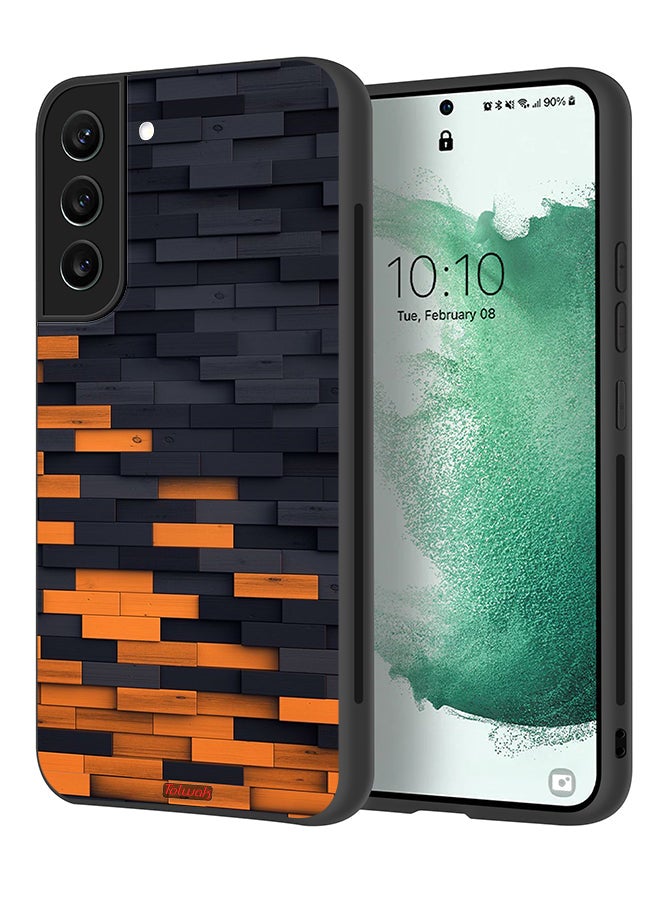 Tolwak Samsung Galaxy S21 Plus 5G Protective Case Cover Wooden Wall - Image 1