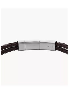 FOSSIL Bracelet for Men, D-link leather bracelet, Length: 213mm, Width: 13mm  - Image 4