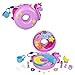 Polly Pocket Sparkle Cove Adventure Unicorn Floatie Compact Playset with 2 Micro Dolls  12 Accessories Including 2 with Color Change - Image 4