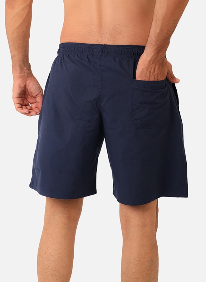 WHITE RABBIT Side Pockets Plain Swim Shorts  - Image 4
