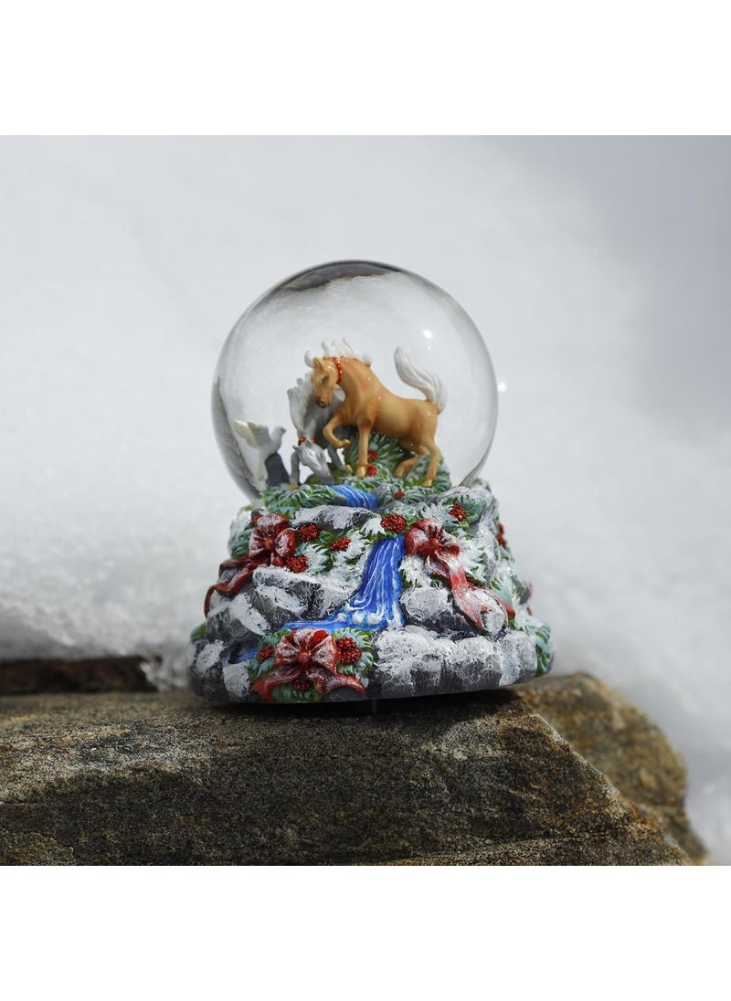 Breyer Breyer Horses 2024 Holiday Collection  Winter Woodland  Musical Snow Globe  - Image 5