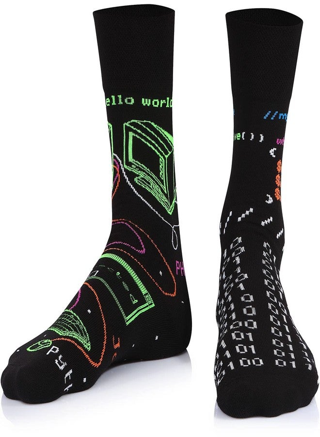 تودو جوارب TODO Colours المرحة للرجال والنساء - جوارب رائعة ومجنونة - هدايا مبتكرة - تصاميم مميزة (مبرمج، 43) - Image 2