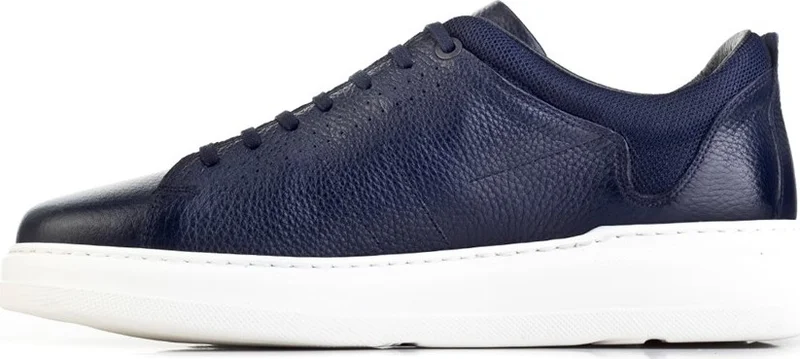 كاباني Men's Gelastryn Flexible Light Sole Lace Up Casual Shoes 184M1392 Navy Blue