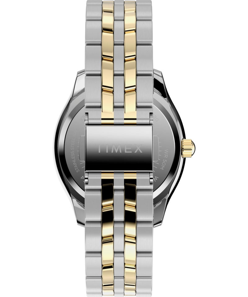 Timex Women's Ariana 36mm Watch - Two-Tone Bracelet Silver-Tone Dial Two-Tone Case - Image 3