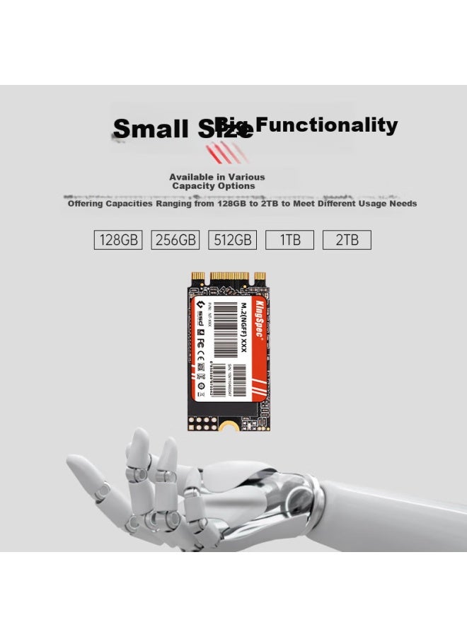 Kingspec 1tb Ssd M.2 Sata Ngff 2242 Size Tlc Nand 550mb/s Read Speed Compatible With Desktop/laptop - Image 3
