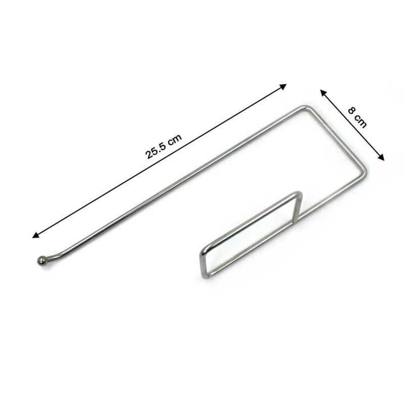 Fezda Fezda 2 Pcs Stainless Steel Self Adhesive Napkin Ring Wall Mount Towel Hanging Holder with Magic Adhesive Pad Kitchen Paper Roll Holder Tissue Paper Stand Towel Bar Hanger for Kitchen and Washbasin  - Image 5