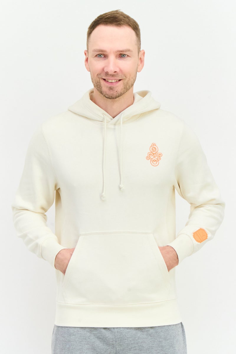 Puma x Pronounce Men Sportswear Fit Long Sleeves Outdoor Hoodie, Whisper White - Image 1