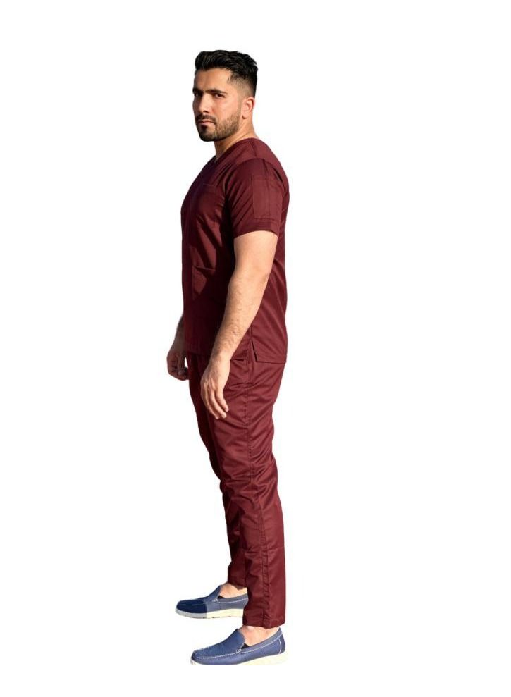 جست نيدلز  طقم بدلة طبية للجنسين توب وسراويل  - Image 2