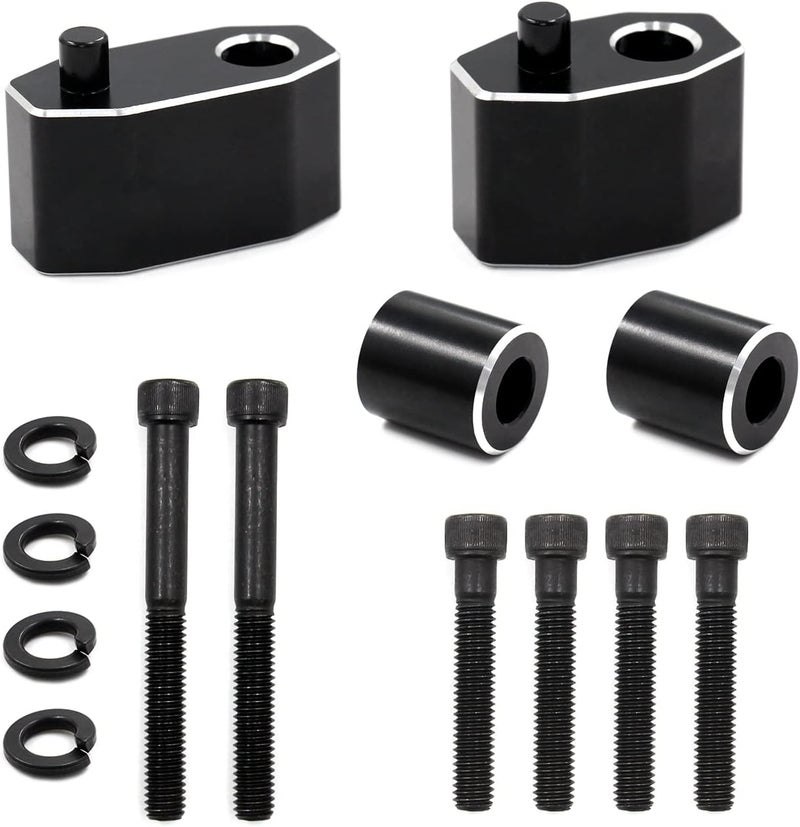 WnSEu Driver FloorBoard Spacer Extension Kit 1'' - Image 3
